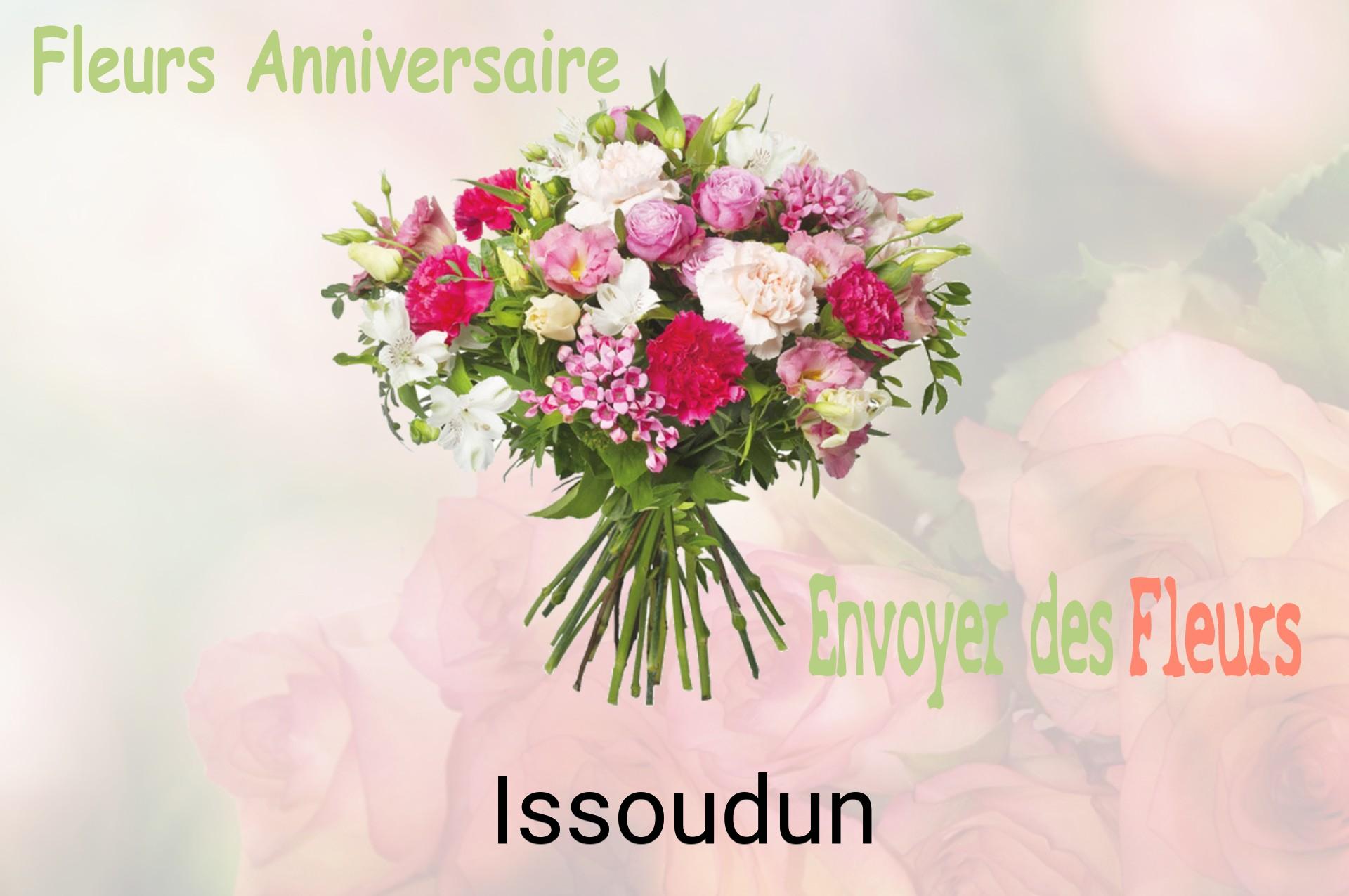 Bouquet de fleurs d’anniversaire livré à Issoudun